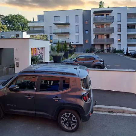Le Mediatik, Parking Prive Et Terrasse Amenagee Appartement